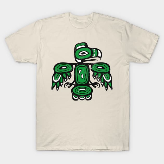 Seattle Totems - Vintage/Distressed Style T-Shirt by CultOfRomance